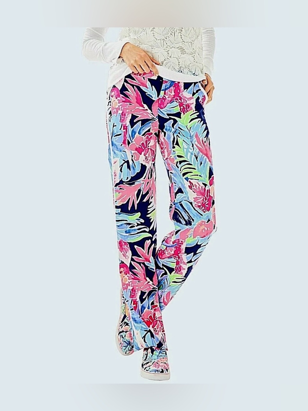 Lilly Pulitzer NWT Madeira  Floral Pant Size 6